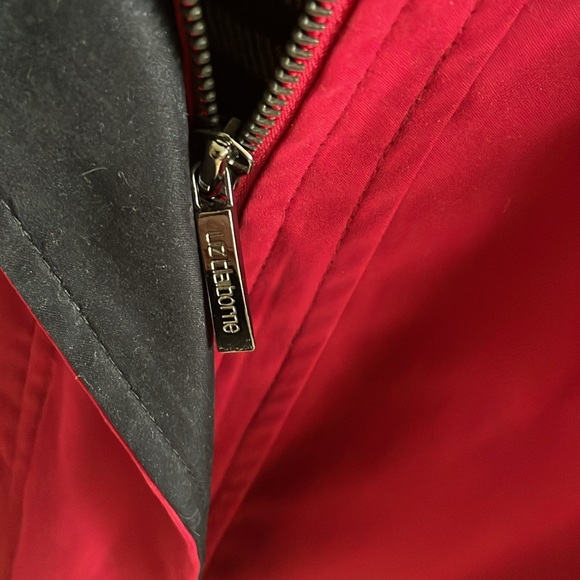 Liz Claiborne red lined jacket size SP - Picture 3 of 10